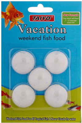 

taiyo Taiyo Vacation Weekend Fish Food Fish 50 g Dry Fish Food(Pack of 2)