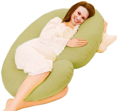 

Coozly Solid Pregnancy Pillow Pack of 1(Beige 1)