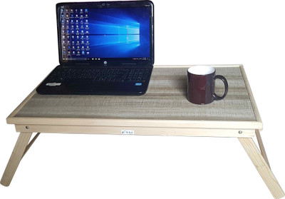 

Ekta Product Engineered Wood Portable Laptop Table(Finish Color - Tan)