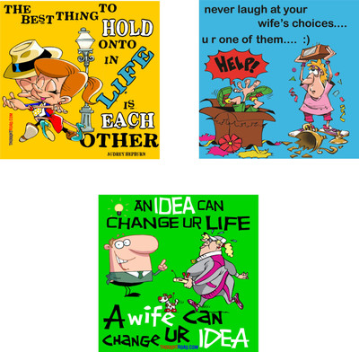 

HOLD WIFES IDEA Paper Print(12 inch X 12 inch, Rolled)