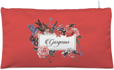 

right cosmetic pouch Pouch(Orange)