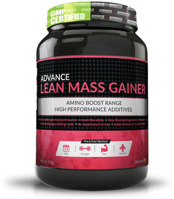 

Advance Nutratech Lean Mass Gainer 1KG (2.2LBS) Banana Weight Gainers/Mass Gainers(1 kg, Banana)