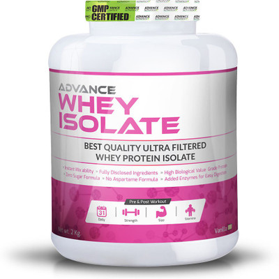 

Advance Nutratech Bulkamino Whey Protein Isolate 1kg unflavored without sugar , without carb + Free shaker Whey Protein(1.1 kg, Unflavored)