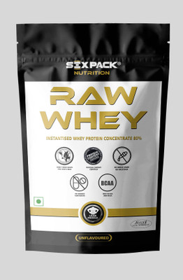 

six pack nutrition Raw Whey Whey Protein(2.5 kg, Unflavored)