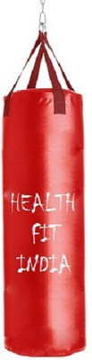 

HEALTH FIT INDIA REGULAR 1.5 FEET LONG, SRF - ECONOMIC MATERIAL, RED COLOR, UNFILLED WITH HANGING STRAPS Hanging Bag(1.5, 18 kg)