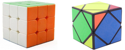 

Akrobo 3x3 CUBE & SKEWB MAGIC CUBE COMBO SET(2 Pieces)