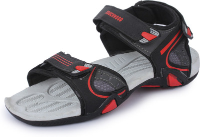 

TOUCHWOOD Men Black/Red Sports Sandals