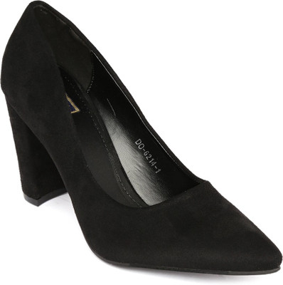 

Flat n Heels Women Black Heels
