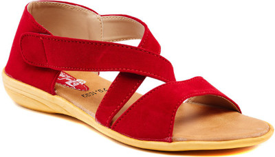 

Dolphin Miles Women Red Flats