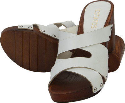 

Estatos Women White Heels