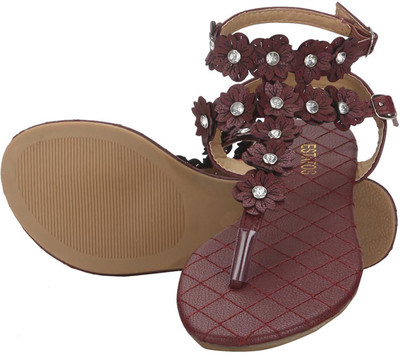 

Estatos Women Maroon Flats