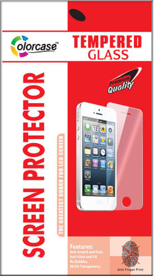 Colorcase Tempered Glass Guard for Infocus Turbo 5 Plus(Pack of 1)