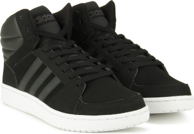 

ADIDAS NEO VS HOOPS MID Sneakers For Men(Black, Cblack/cblack/utiblk