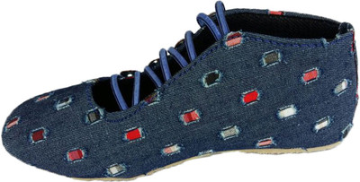 

NEXA Royal Collections Party Wear Denim Shoes/ Sandals/ Bellies for Girls Casuals For Women(Blue