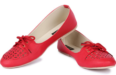

CUTE FEET Bellies For Women(Red