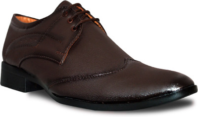 

Feetway Funky Stylish Formal Lace Up For Men(Brown