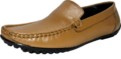 

SAUNTER Men's Loafers, Moccasin, Driving Shoes Casuals For Men(Brown
