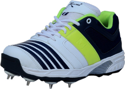 

Zigaro Z40 BATTING SPIKES Cricket Shoes For Men(Orange, Navy
