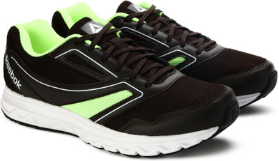 REEBOK EXPLORE RUN Running Shoes For Men(Black, Green, Drk root/flash/slvr/wht