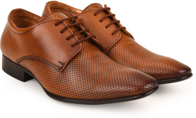 

Escaro Men's Shoes Formal Lace Up For Men(Tan