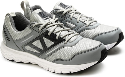 

REEBOK FUEL RACE Running Shoes For Men(Silver, Silver/grey/black/white