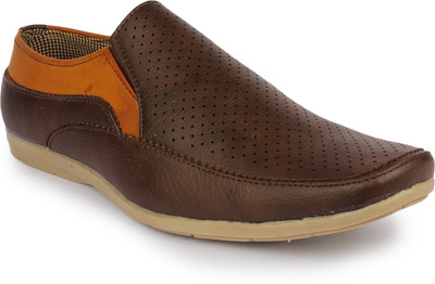 

Shoelover Loafers For Men(Brown, Tan