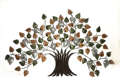 

VedasExports Tulika Tree Decorative Showpiece - 85 cm(Iron, Multicolor)