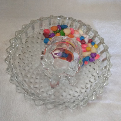

SK ske 01 Decorative Showpiece - 6 cm(Crystal, Clear)