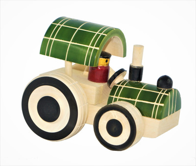 

Atabz Decorative Showpiece - 13 cm(Wooden, Multicolor)