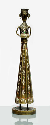 

VedasExports Bari-D Decorative Showpiece - 52.5 cm(Iron, Multicolor)