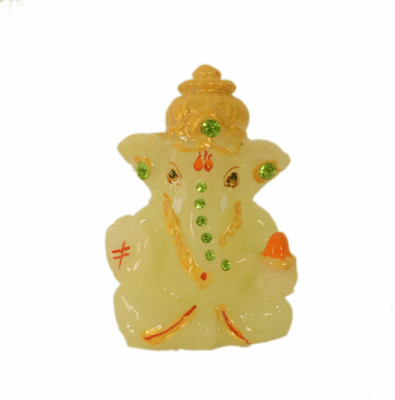 

Purpledip Lord Ganesha Glowing Idol Decorative Showpiece - 2 cm(Plastic, Multicolor)