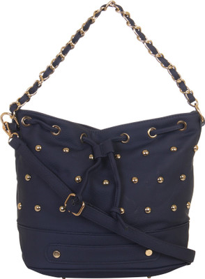 

Red Pout Women Casual Blue Polyester Shoulder Bag