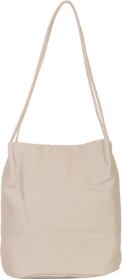 

Red Pout Women Casual White Genuine Leather Shoulder Bag