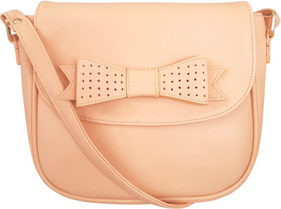 

Toteteca Bag Works Women Casual Pink PU Sling Bag