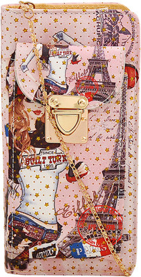 

Mark & Keith Women Evening/Party Multicolor PU Sling Bag