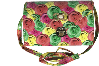 

Bizarre Vogue Women Casual Multicolor PU Sling Bag