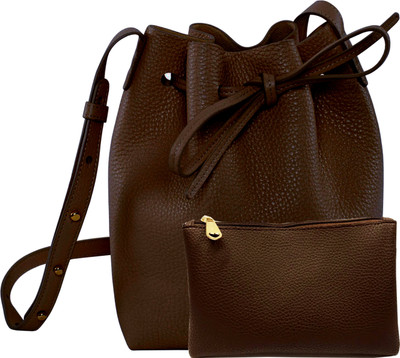 

treandy5 Girls Casual Brown PU Tote