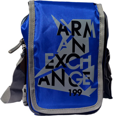 

Aoking Men Casual Blue Polyester Sling Bag