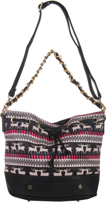 

Red Pout Women Casual Multicolor Genuine Leather Sling Bag