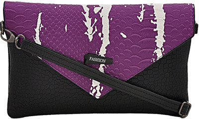 

Mark & Keith Women Casual Purple PU Sling Bag