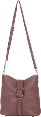 

Red Pout Women Casual Pink Genuine Leather Shoulder Bag