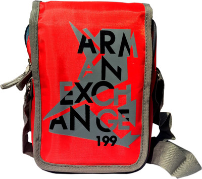 

Aoking Men Casual Red Polyester Sling Bag
