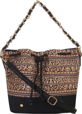 

Red Pout Women Casual Black, Brown Polyester Shoulder Bag