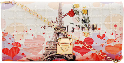 

Mark & Keith Women Evening/Party Multicolor PU Sling Bag