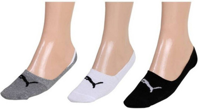 PUMA Men & Women Solid Peds/Footie/No-Show(Pack of 3) PUMA Men & Women Solid Peds/Footie/No-Show(Pack of 3)