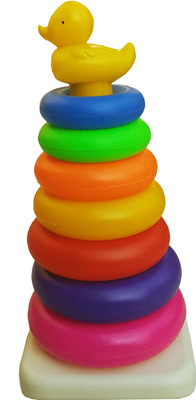 

My New Born Rock-a-stack Toddler Stack-7 color Ring Sets(Multicolor)