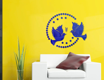 

Naveed Sir  Acrylic wall sticker Sticker(Pack of 1, Blue mirror