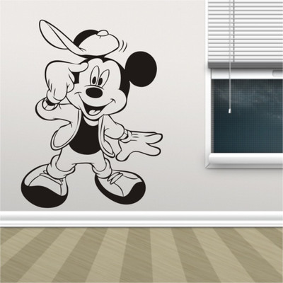

SN Graphics  PVC Vinyl Sticker(Pack of 1, Black