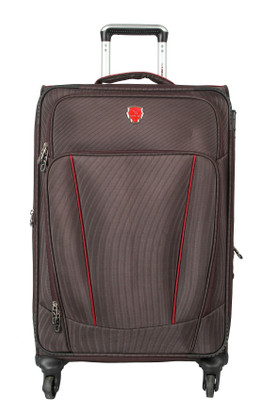 

emblem Platinum 20Inch Brown Expandable Cabin Luggage -  inch(Brown