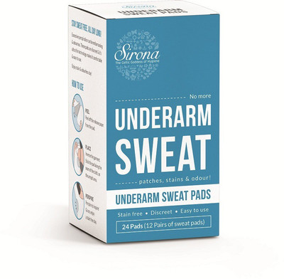 SIRONA Under Arm Sweat Pads (24 Pads - 1 Pack) Sweat Pads